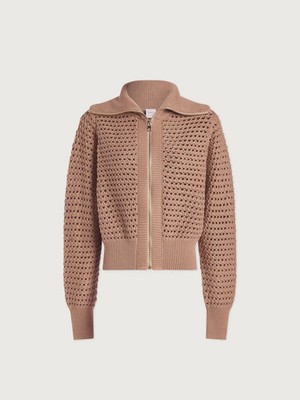 Brand New Varley Eloise Zip-Through Knit Multiple Sizes and Colors In Hand