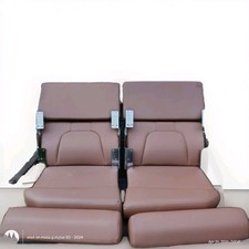 2019-2025 Mastercraft X24 Transom Lounge Seats With Cushions And Hinges Brown 2019-2025 Mastercraft X24 Transom Lounge Seats With Cushions And Hinges Brown