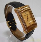 BOUCHERON WA001534 Gold Net Analog Watch