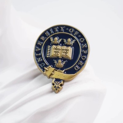 University of Oxford Enamel Pin Badge | Oxford Logo Tin Alloy Lapel Pin