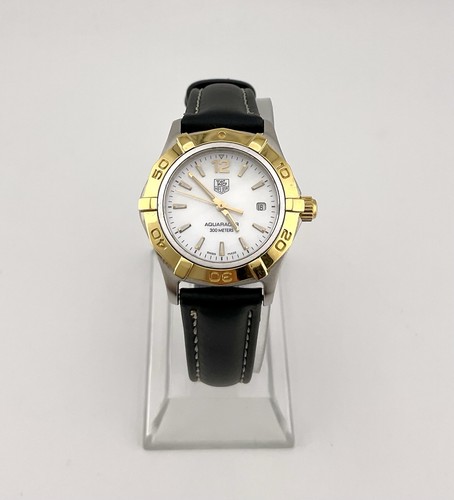Ladies Tag Heuer Aquaracer WAF1424 MOP Dial Two Tone Watch