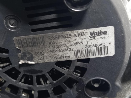 BMW 5 SERIES Alternator 2009-2017 2.0L N47D20T1 (N47D20D) - Picture 4 of 8