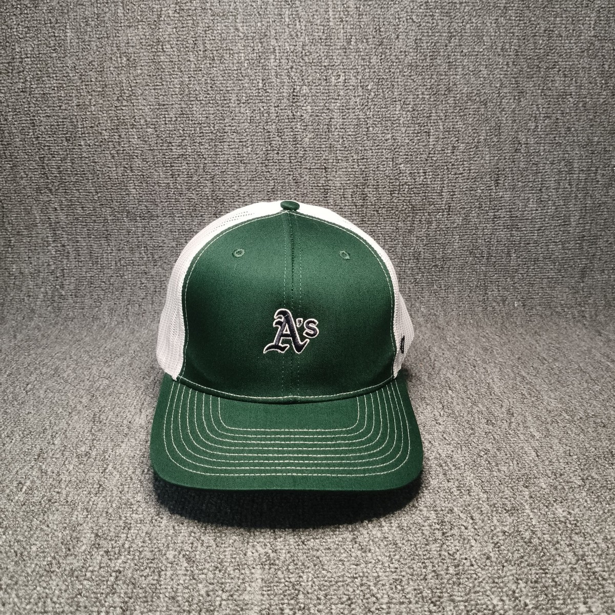'47 Brand Oakland Athletics MLB Green White Trucker Snapback Hat