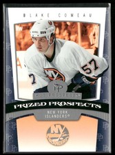 2006-07 Fleer Hot Prospects Blake Comeau RC /1999 #191 New York Islanders