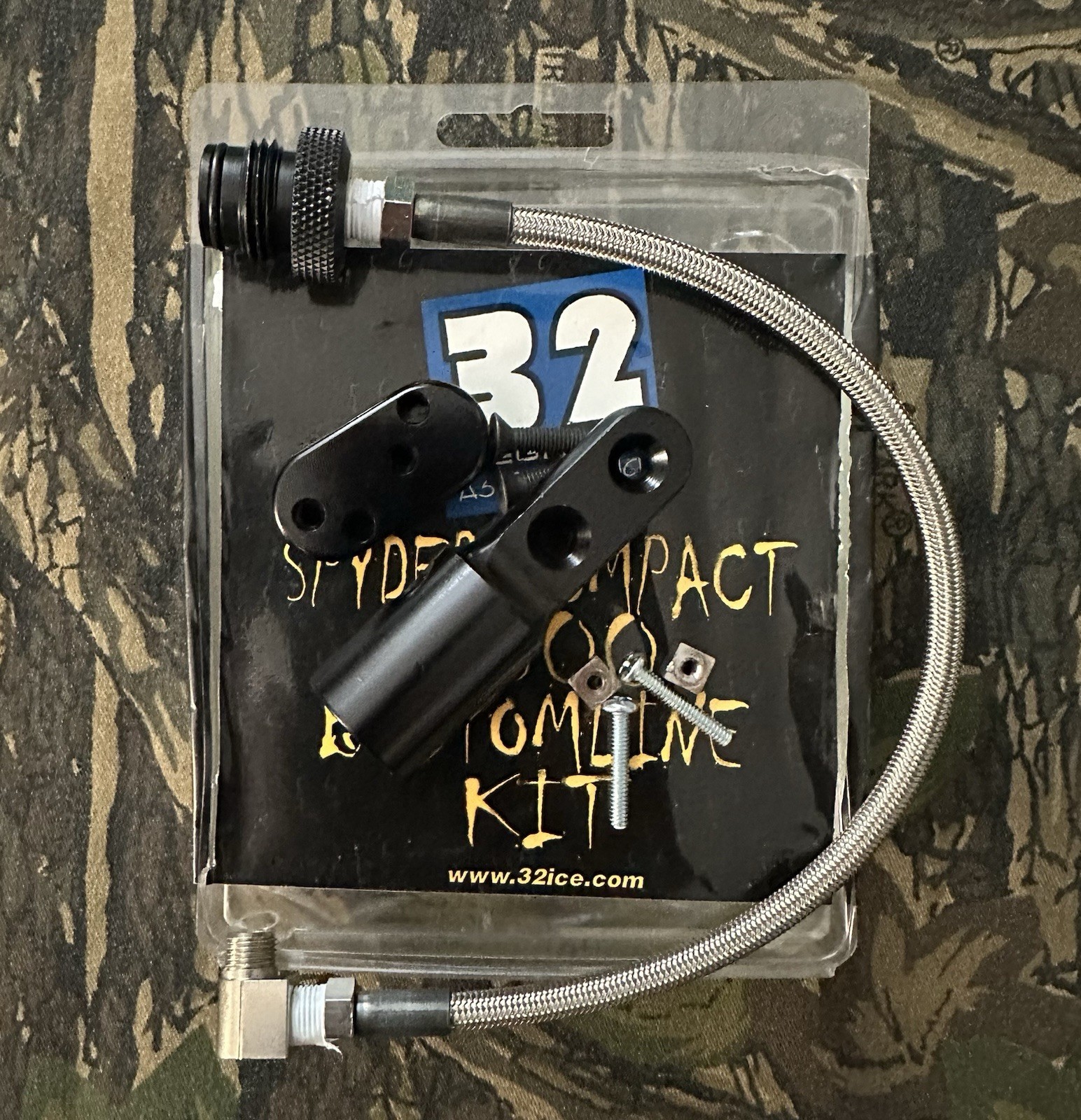 32 Degrees Spyder Compact 2000 Bottomline Kit ASA Hose Adapt