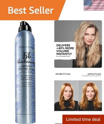 Thickening Dryspun Texture Spray | Volumizing + Adds Texture | Straight to Wavy