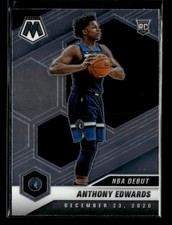 Anthony Edwards RC 2020-21 Panini Mosaic Basketball NBA Debut #261 [jm172