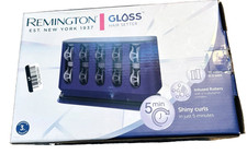 New Remington Gloss Hair Setter Hot Rollers 5 Minutes 20 Rollers In 2 Sizes