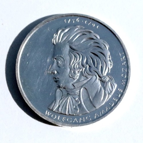 10 € Silber - Gedenkmünze aus Deutschland - 250. Geburtstag W. A. Mozart