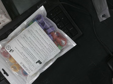 Plastic Chicken Leg Bands 16mm Color-Coded Leg Band 80 Pcs Numbered Poultry D...