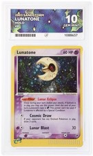 lunatone pokemon card value Pokemon Card HS Triumphant Lunatone Rare 25/102 main image 1