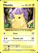 Pikachu 35/108 Common Evolutions Pokemon Lightly Played 2016 on eBay