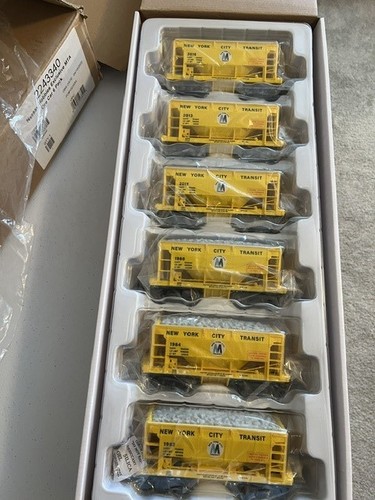 Lionel NASSAU Hobbies Exclusivo MTA MINERAL COCHE PAQUETE DE 6 2243340 (NUEVO EN CAJA) Calibre "O" | Condition: New