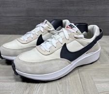 Nike Womens 8 Shoes Sanddrift Black Waffle Debut Lace Up Sneakers DH9523-102