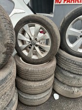 Vauxhall Corsa D Wheels And Tyres 16 Inch 16" Alloys 19555R16 8 Spoke 2006-2016