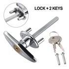 Smooth and Long lasting T Lock Handle Garage Door Lock for Motorhome RV