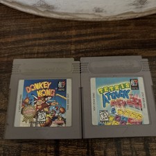 Gameboy Donkey Kong And Tetris Attack Used Working