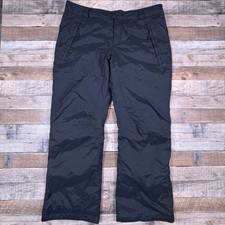 Columbia Womens Snow Pants XL Black Omni-Shield Insulated Waterproof Winter Ski