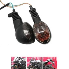 Motorcycle Turn Signals For KAWASAKI EX250R NINJA 250R KLX250S Smoke Shell