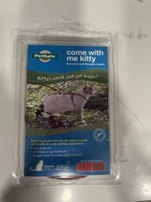 PetSafe Come with Me Kitty Harness and Bungee Leash for Cats Red Medium