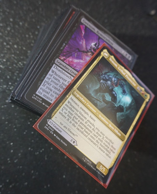 Magic EDDIE BROCK / VENOM, LETHAL PROTECTOR Commander EDH Deck (Jund, Staples) !