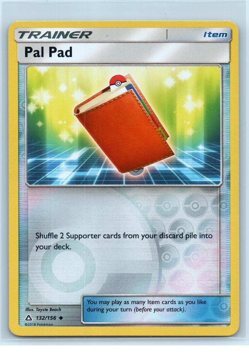 Reverse Holofoil Pal Pad 132/156 Pokemon Uncommon SM - Ultra Prism Card NM