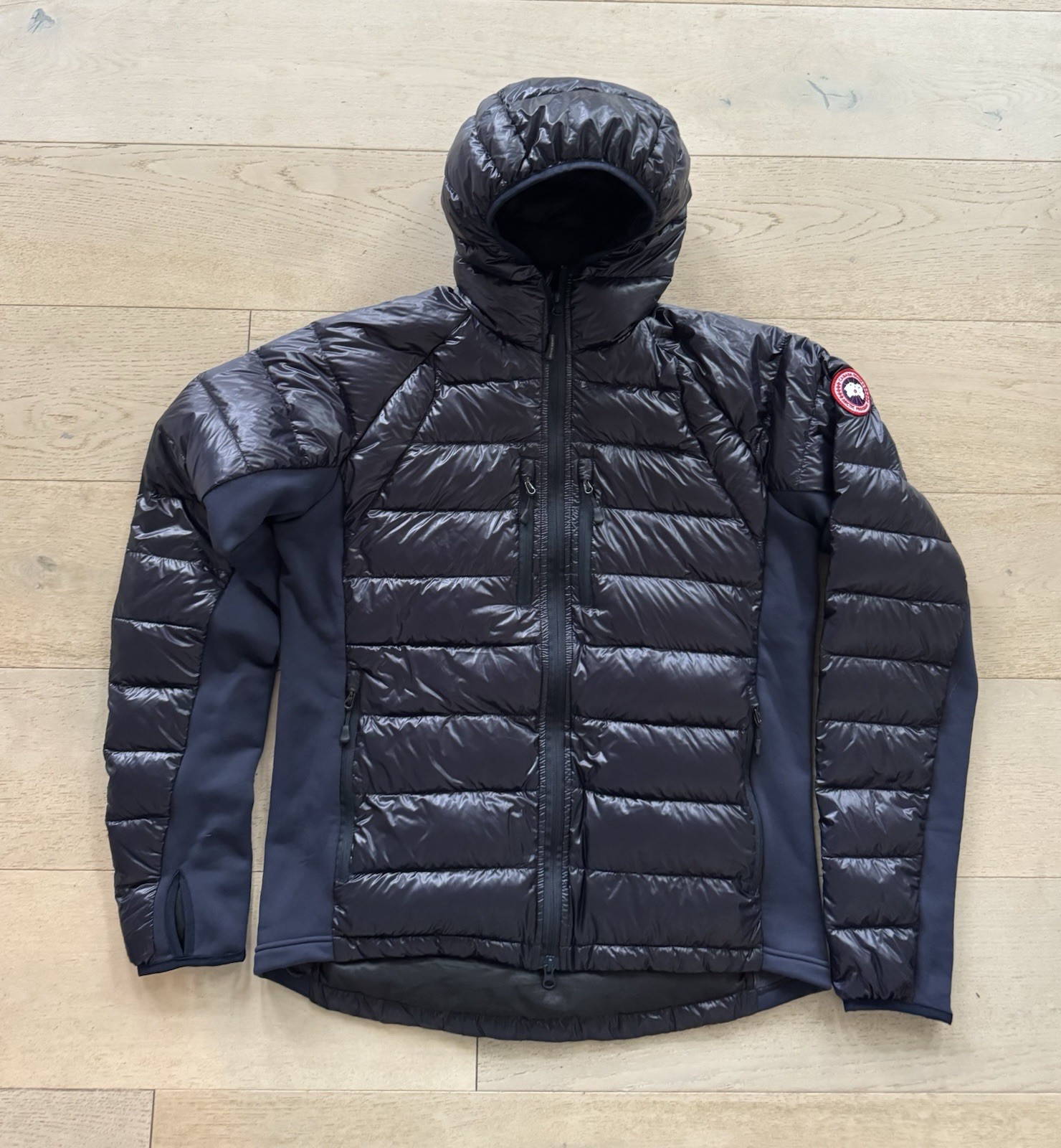 Canada Goose Hybridge Lite Down Puffer Jacket XL Marine Blue image 2