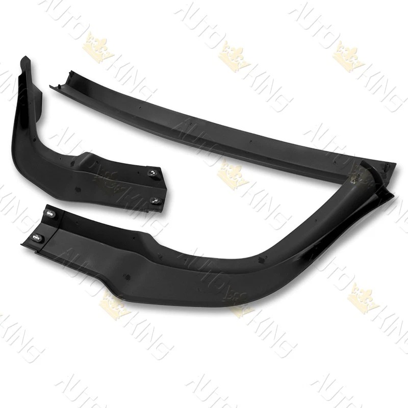 SPOILER KIT CORPO LÁBIO PARACHOQUE DIANTEIRO FIT 98-05 LEXUS GS300 GS400 GS430 PINTADO DE PRETO - Imagem 4 de 4