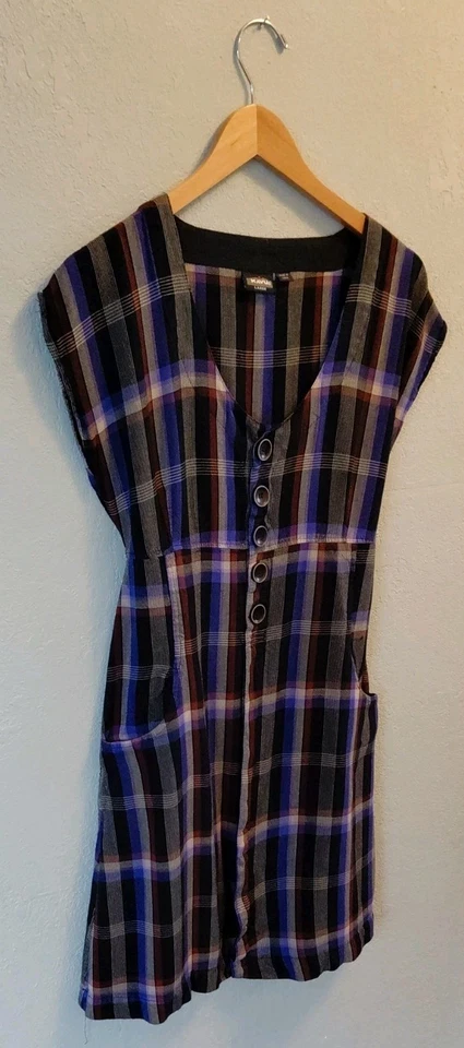 Vestido Kavu Feminino Tamanho Grande Sem Mangas Bolsos Ao Ar Livre Natureza Caminhadas - Imagem 3 de 4