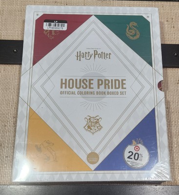 Harry Potter House Pride: Official Coloring Book Boxed Set Insight ...