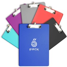 Plastic Clipboard with Pen Holder, Clip Boards for A4 Letter Size,Holds 100 S...