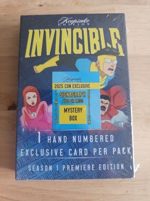2025 CON EXCLUSIVE INVINCIBLE KEEPSAKE EDITION SIGNAGRAPH MYSTERY BOX /100 Less!