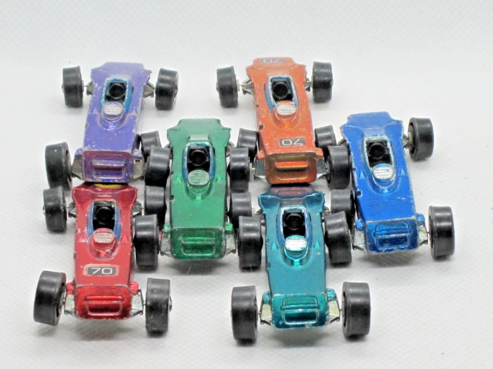 Redline Hot Wheels - Lotus Turbine Rainbow Lot of 6 - Image 3 of 4
