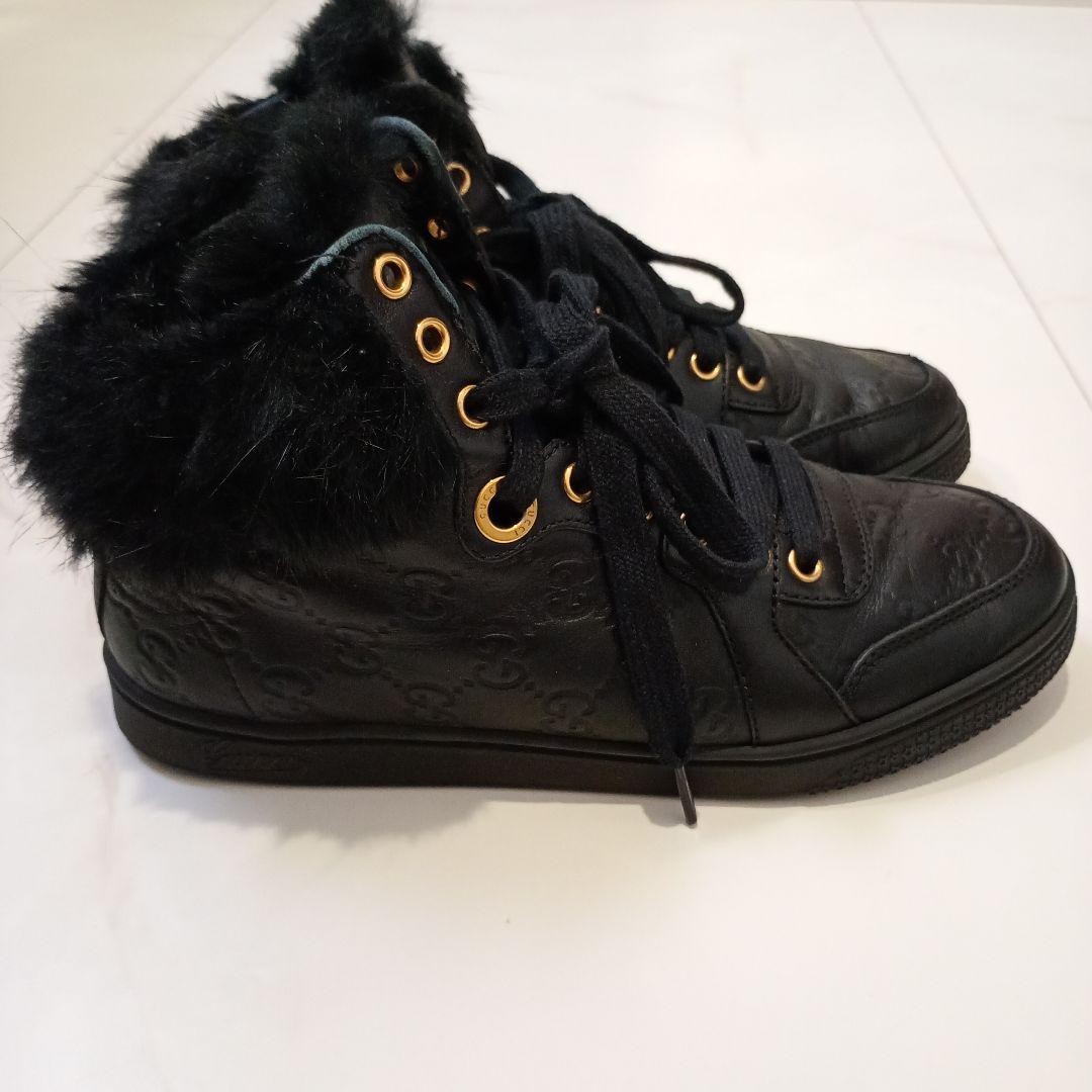 Gucci GG Pattern Interlocking High Top Sneakers B… - image 6