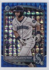 2025 Bowman Chrome Prospects Blue Geometric Refractor /150 Jared Sundstrom 1i3m