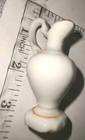 VTG 3" Japan Pitcher 3DRed Relief Rose🌹Floral Gold Handle Handpainted Porcelain — photo 10