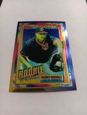 1994 Topps Finest - Manny Ramirez Rookie Of The Year #8 Cleveland Indians RC