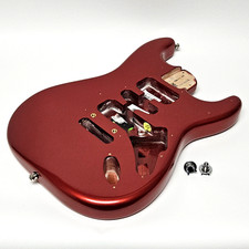 2024 Fender American Ultra II Strat Alder Body Sinister Red - USA Stratocaster