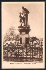 Ansichtskarte Verna /Arezzo, S. Francesco e l...