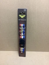 Wonder Woman Buckle Down  Dog Collar - Small 9”-15”, New