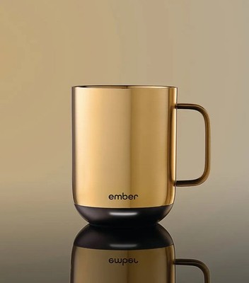 Ember Mug Gold Edition 10 oz Temperature heat Control - New & Sealed (mug only)