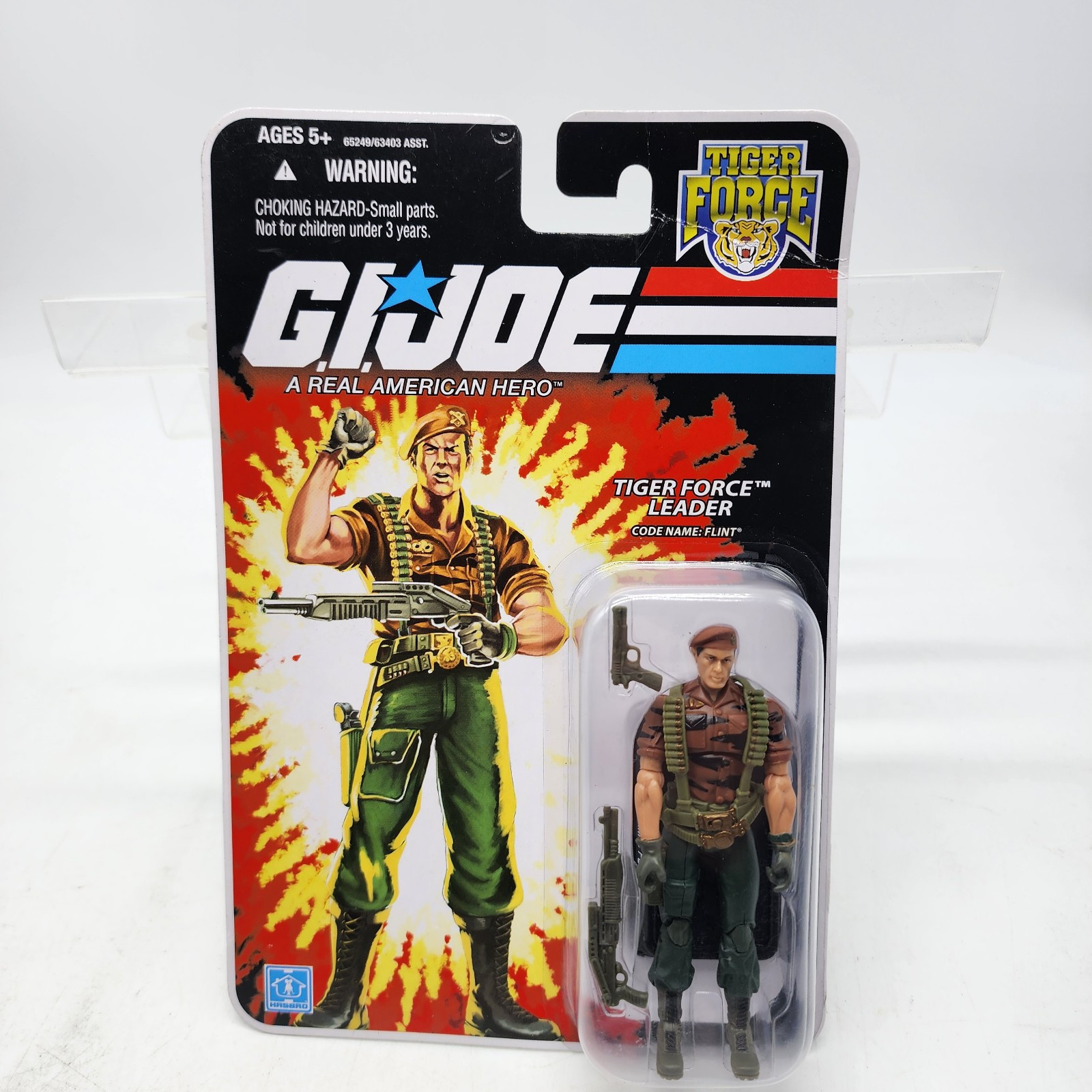 2007 GI Joe Flint Tiger Force Leader Hasbro 25th Anniversary New Action Figure