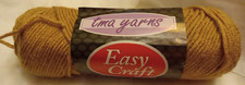 Easy Craft TMA YARNS 100 Acrylic EZ-143 Lt. Chestnut 1.75 Oz 50 g