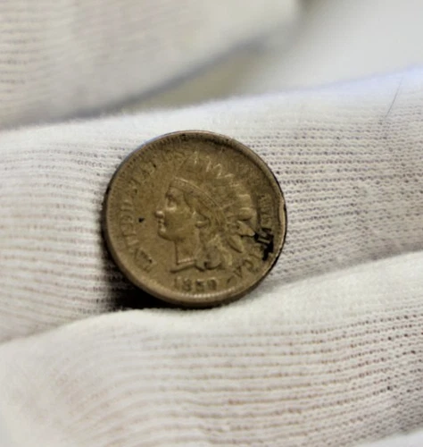 1859  US Indian Cent 1c (CN) Fine