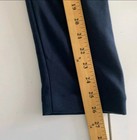 Houston White Navy Blue Crest Preppy Blazer Size Large Stretch — photo 9