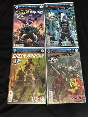 DC Comics Rebirth Gotham Resistance Dark Nights Metal Tie-In 4 Book Lot (2017)