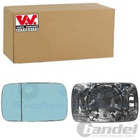 VAN Wezel Spiegelglas AsphÄRisch Beheizbar Blau GetÖNt Links Passend FüR BMW 3