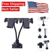 Quick-Install Car Phone Holder - 2-Slot Design for Seamless Navigation Access