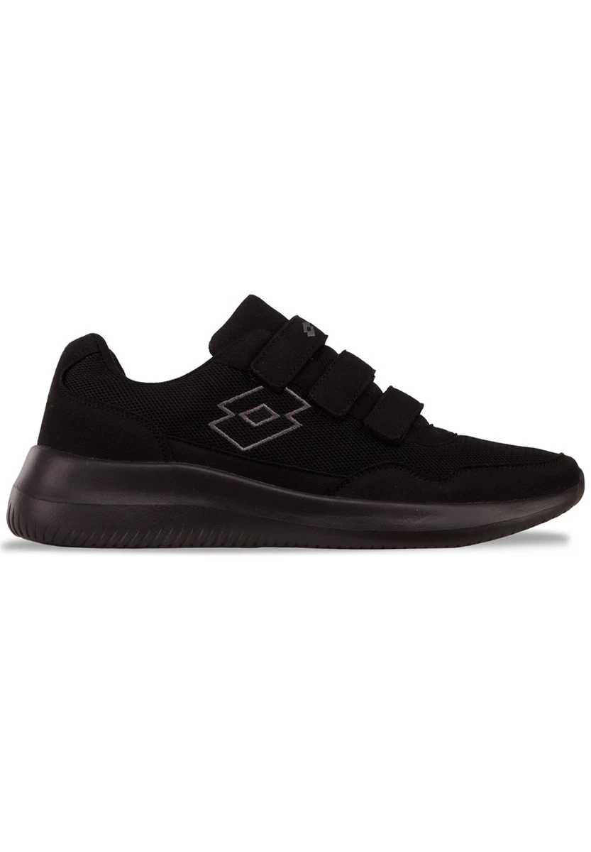 LOTTO Trainer VII S2020 - Scarpe Sneakers Uomo Pelle Nera, Originali, Nuove In Scatola - 3