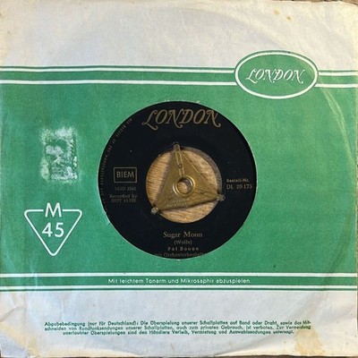 Pat Boone : Sugar Moon, 7'' Single von 1958